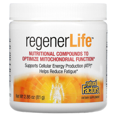 

Natural Factors Regener Life 81 г (2 86 унции)