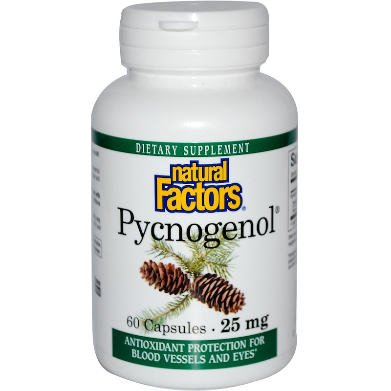Natural Factors, Pycnogenol, 25 mg, 60 Capsules