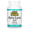 Natural Factors, Альфа-липоевая кислота, 100 мг, 120 капсул