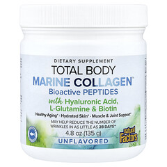Total Body Marine Collagen™, біоактивні пептиди, без ароматизаторів, 135 г (4,8 унції)