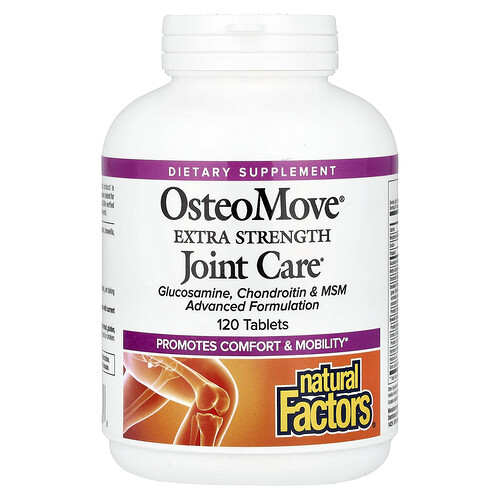Natural Factors, OsteoMove®, nivelten hoitoon, 120 tablettia