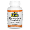 Natural Factors, Glucosamine 500 mg, Chondroitin 400 mg, 60 Capsules