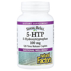 Stress-Relax®, 5-HTP, 100 мг, 120 капсул із повільним вивільненням