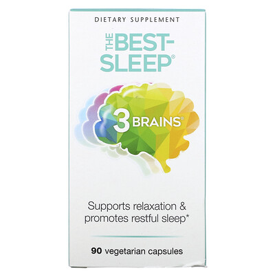 

Natural Factors 3 Brains The Best-Sleep 90 Vegetarian Capsules