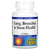 Natural Factors, Lung, Bronchial & Sinus Health, 45 Tabletten