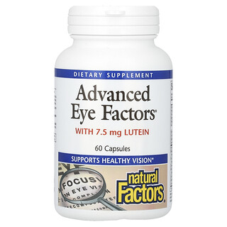 Natural Factors, Advanced Eye Factors, 60 de capsule