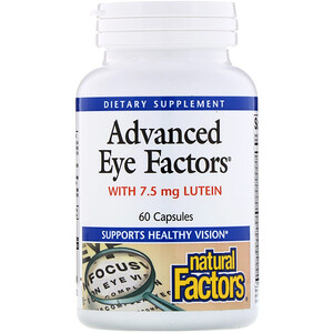 Отзывы о Натурал Факторс, Advanced Eye Factors, 60 Capsules