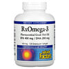 Natural Factors, Rx Omega-3, 630 mg, 120 Enteripure Softgels