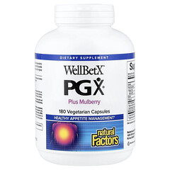 WellBetX® PGX®, шовковиця, 180 вегетаріанських капсул
