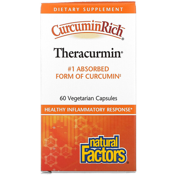CurcuminRich, Theracurmin, 60 Vegetarian Capsules