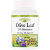 Natural Factors, Herbal Factors, Olive Leaf, 500 mg, 90 Capsules