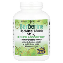 Berberine LipoMicel Matrix, 500 мг, 90 капсул із рідиною