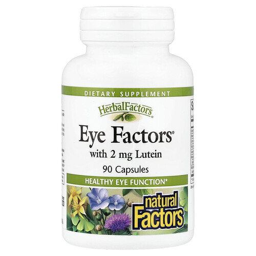 HerbalFactors Eye Factors With 2 mg Lutein