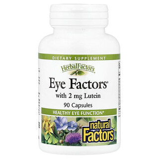ناتورال فاكتورز‏, Eye Factors® مع اللوتين ، 90 كبسولة