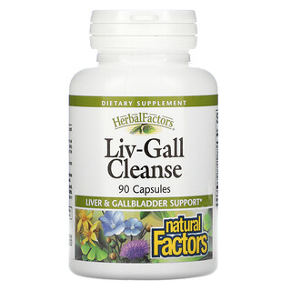 Natural Factors, Liv-Gall 肝胆清体，90 粒胶囊