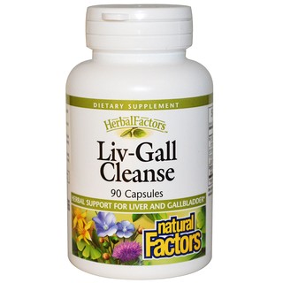Natural Factors, Liv-Gall Cleanse, 90 капсул