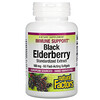 Natural Factors‏, Black Elderberry, 100 mg, 60 Fast-Acting Softgels