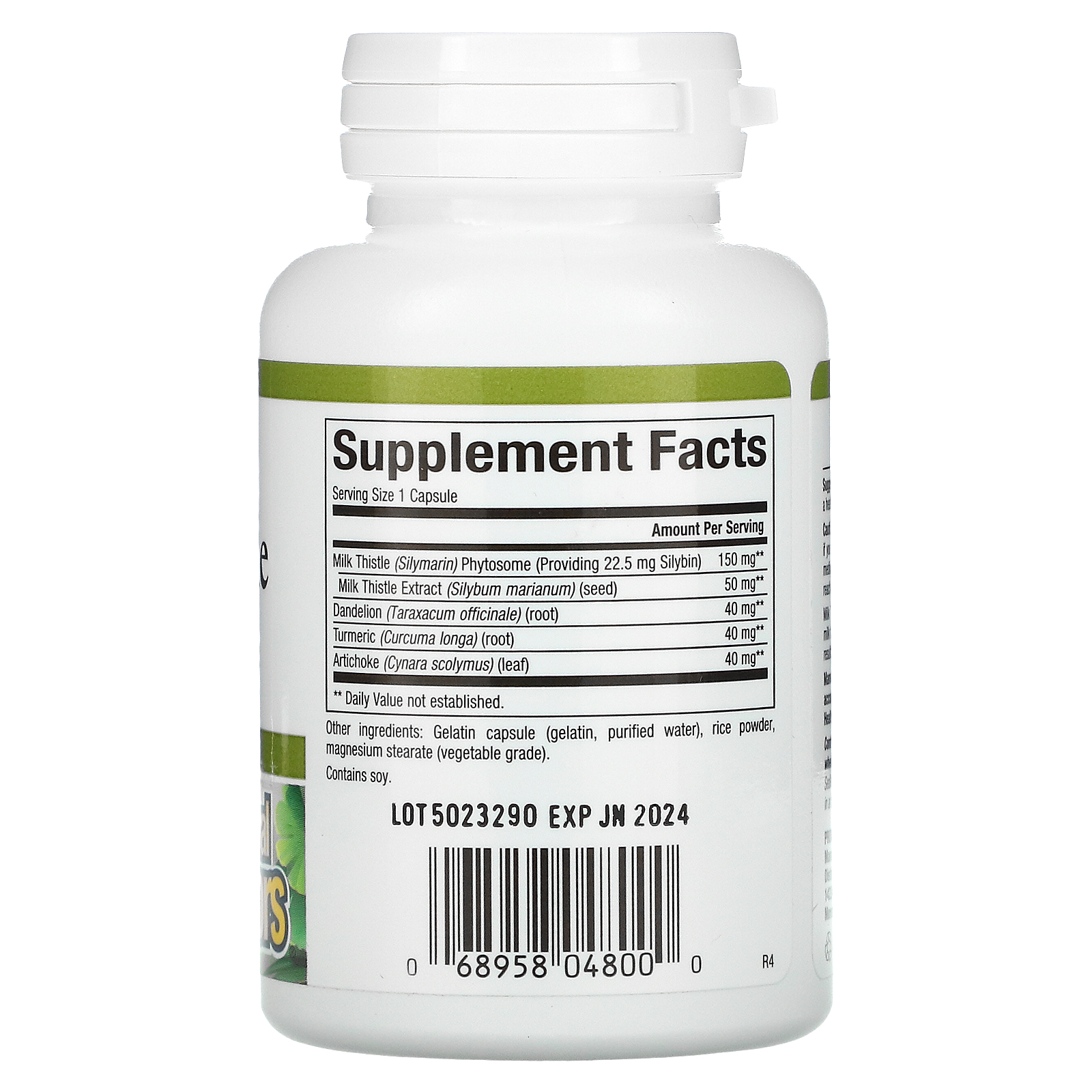 Natural Factors, Herbal Factors, Milk Thistle, 150 mg, 90 Capsules iHerb