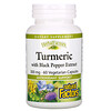 Natural Factors, Herbal Factors, Turmeric with Black Pepper Extract, 300 mg, 60 Vegetarian Capsules