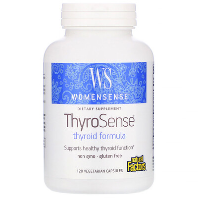 

WomenSense, ThyroSense, Thyroid Formula, 120 Vegetarian Capsules
