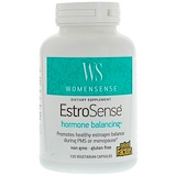 Отзывы о Natural Factors, WomenSense, EstroSense, Средство для поддержания гормонального баланса, 120 вегетарианских капсул