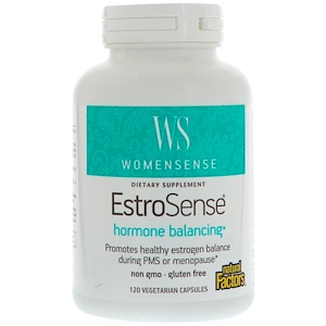 Natural Factors, WomenSense, EstroSense, Средство для поддержания гормонального баланса