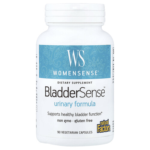 Natural Factors, WomenSense®, BladderSense™, 90 vegetarische Kapseln (262 mg pro Kapsel)
