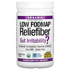 Natural Factors, Organic Low Fodmap Reliefiber, Unflavored, 5.3 oz (150 g)