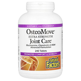 Natural Factors, OsteoMove®, Îngrijire articulară, 240 comprimate