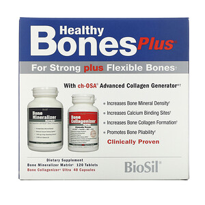 Отзывы о BioSil by Natural Factors, Healthy Bones Plus, Two-Part Program