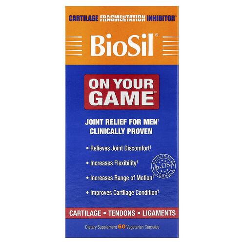 Biosil, On Your Game™, 60 pflanzliche Kapseln