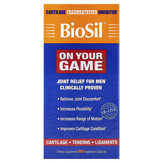 Biosil, On Your Game, 60 vegetariánských kapslí