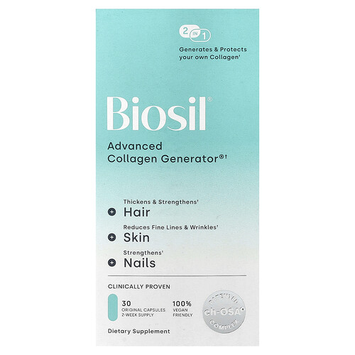 Biosil Advanced Collagen Generator®, 30 Original Capsules