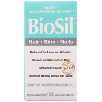 BioSil, ch-OSA Advanced Collagen Generator, 120 вегетарианских капсул - изображение