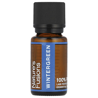 Nature's Fusions, 100％ピュア エッセンシャル オイル、ウィンターグリーン、15ml