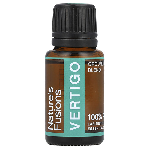 Nature's Fusions, 100% Pure Essential Oil, Vertigo, 15 ml