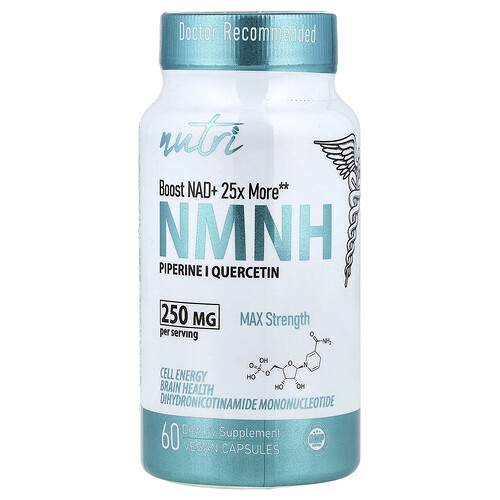 Nutri NMNH, Max Strength, 60 Vegan Capsule