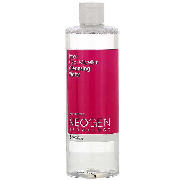 Neogen‏, Real Cica מי ניקוי מיסלריים, 400 מ"ל (13.52 אונקיות נוזליות)