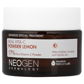 Neogen, Real Vita C，全維生素 C 粉，檸檬味，0.7 盎司（20 克）