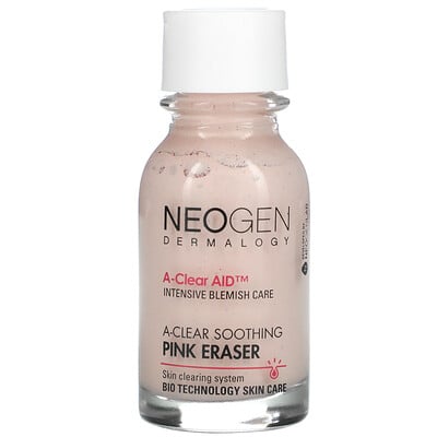 

Neogen, A-Clear Soothing Pink Eraser, 0.50 fl oz (15 ml)