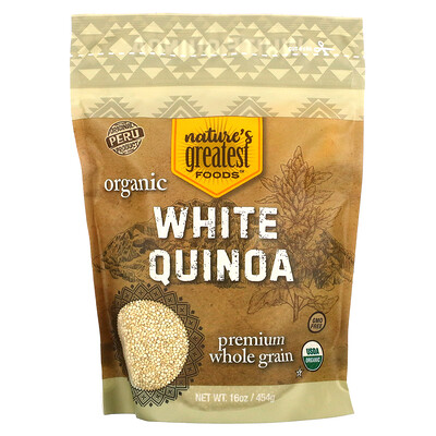 Nature's Greatest Foods Organic White Quinoa 16 oz (454 g)