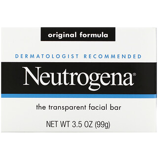 Neutrogena, Barra para limpieza facial, 100 g (3,5 oz)