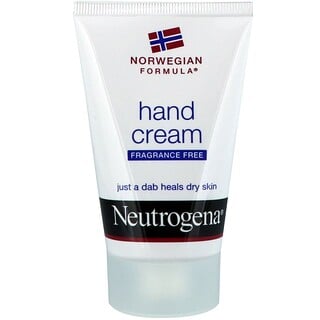 Neutrogena, Crema para manos, Sin fragancia, 2 oz (56 g)