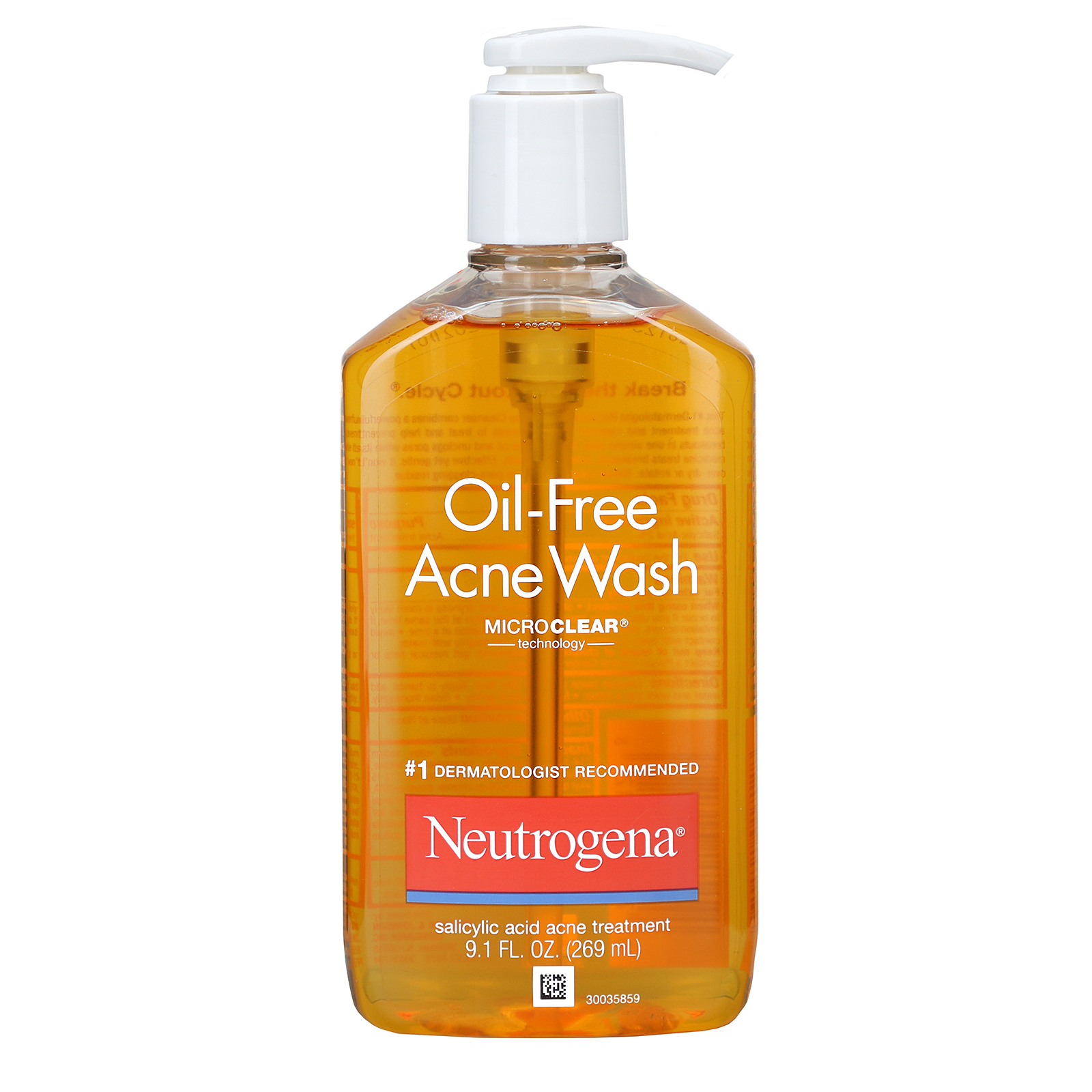 anker sextant Poort Neutrogena, Oil-Free Acne Wash, 9.1 fl oz (269 ml)