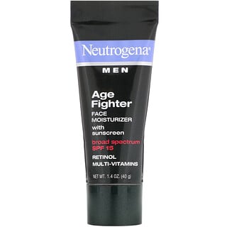Neutrogena, Para Homens, Hidratante Facial Anti-Idade com Protetor Solar, FPS 15, 1,4 oz (40 g)