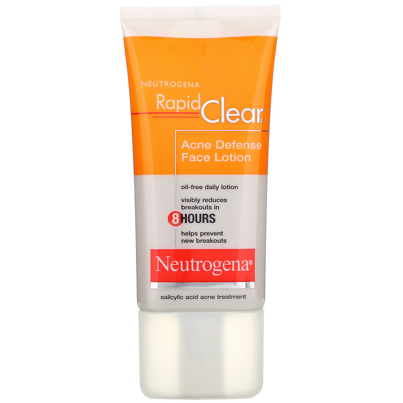 Neutrogena Rapid Clear Acne Defense Face Lotion Fl Oz Ml Iherb