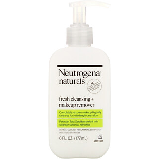 Neutrogena, 洁面 + 卸妆水，6液量盎司（177毫升）