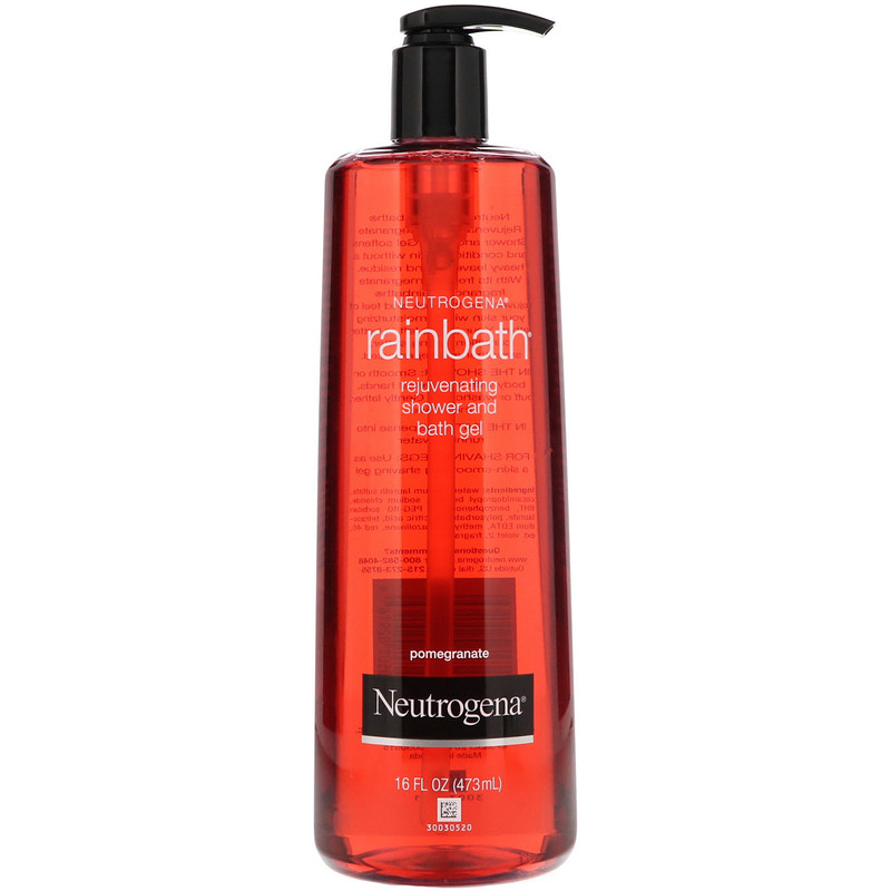Neutrogena, Rainbath, Rejuvenating Shower and Bath Gel, Pomegranate, 16