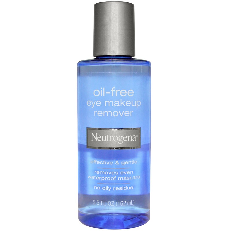 Neutrogena Oil Free Eye Makeup Remover 55 Fl Oz 162 Ml Iherb