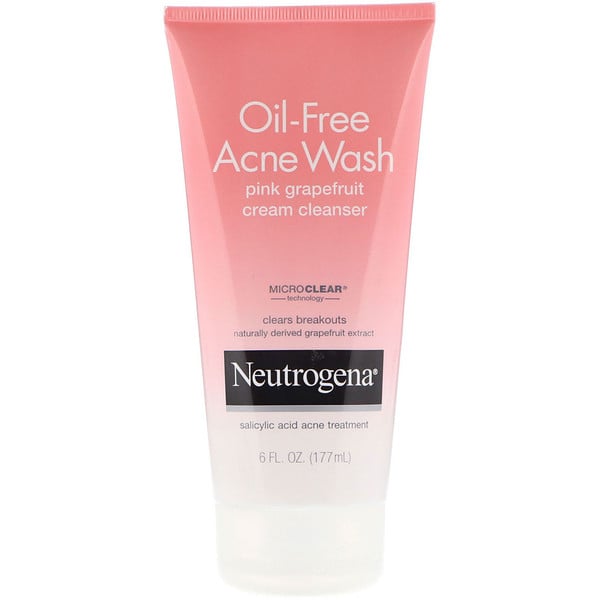 neutrogena oil acne wash pink grapefruit review